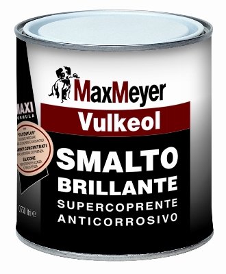 VULKEOL 0,75 LT. Smalto Brillante    Max-Meyer