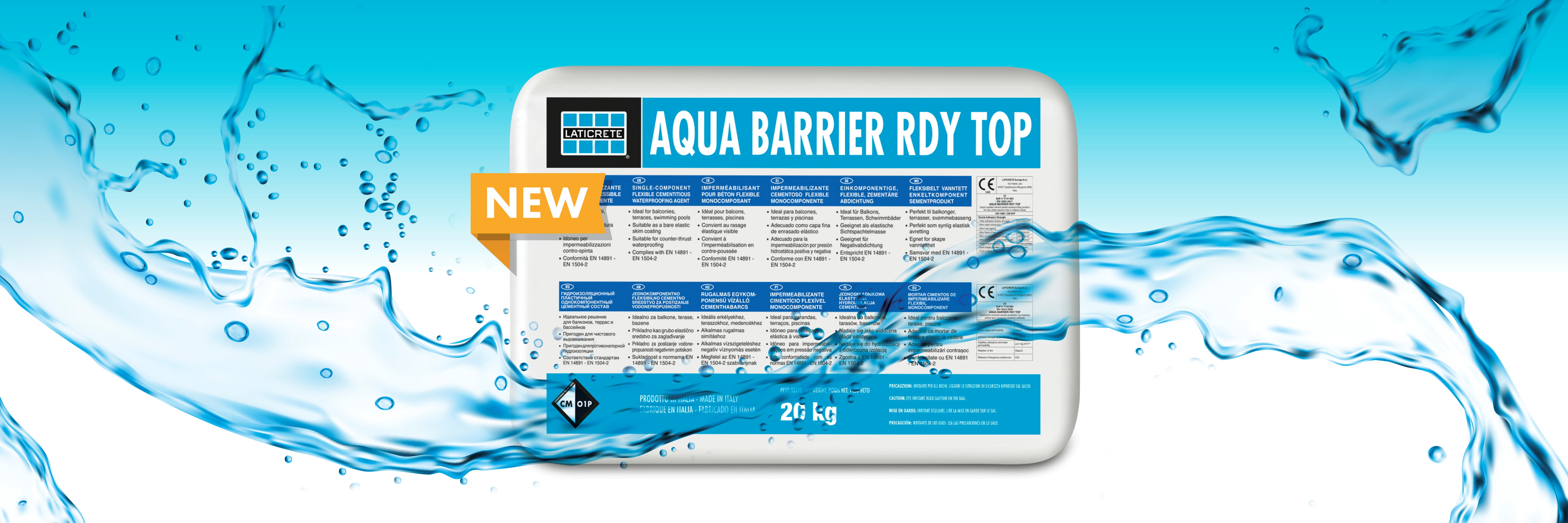 Laticrete Aqua Barrier Rdy Top